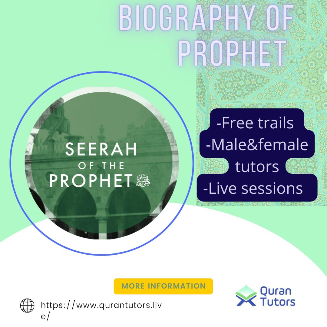 Biography of prophet Muhammad